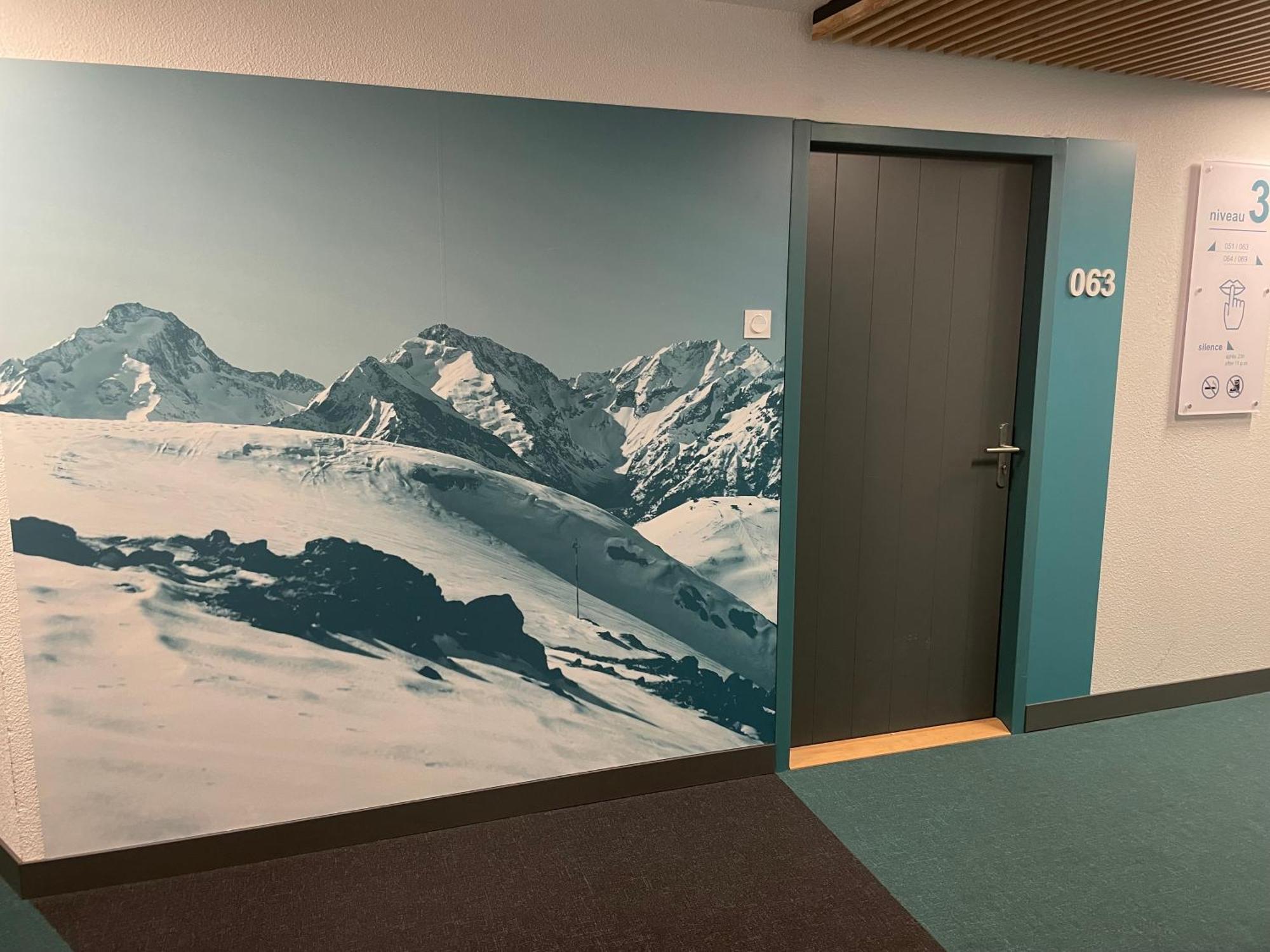 Le Christiania Les Bergers Leilighet Alpe d'Huez Eksteriør bilde